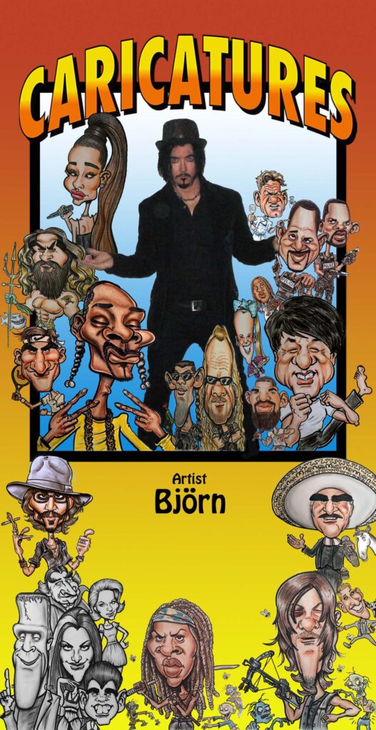 caricature artist for hire