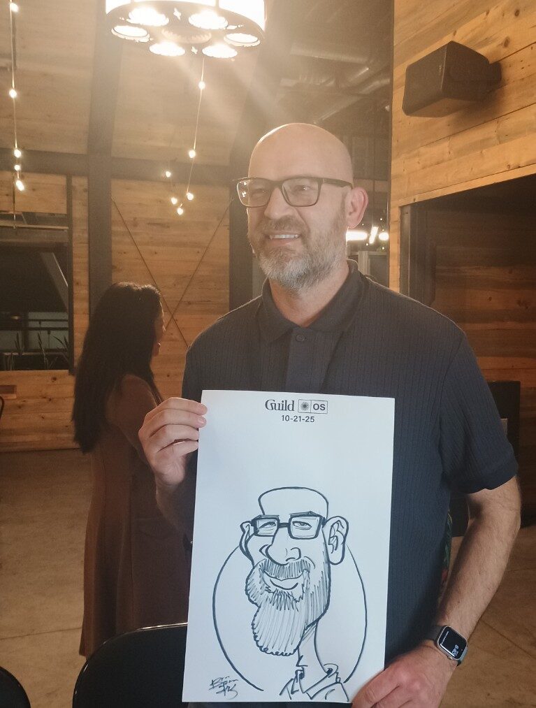 corporate event caricature artist