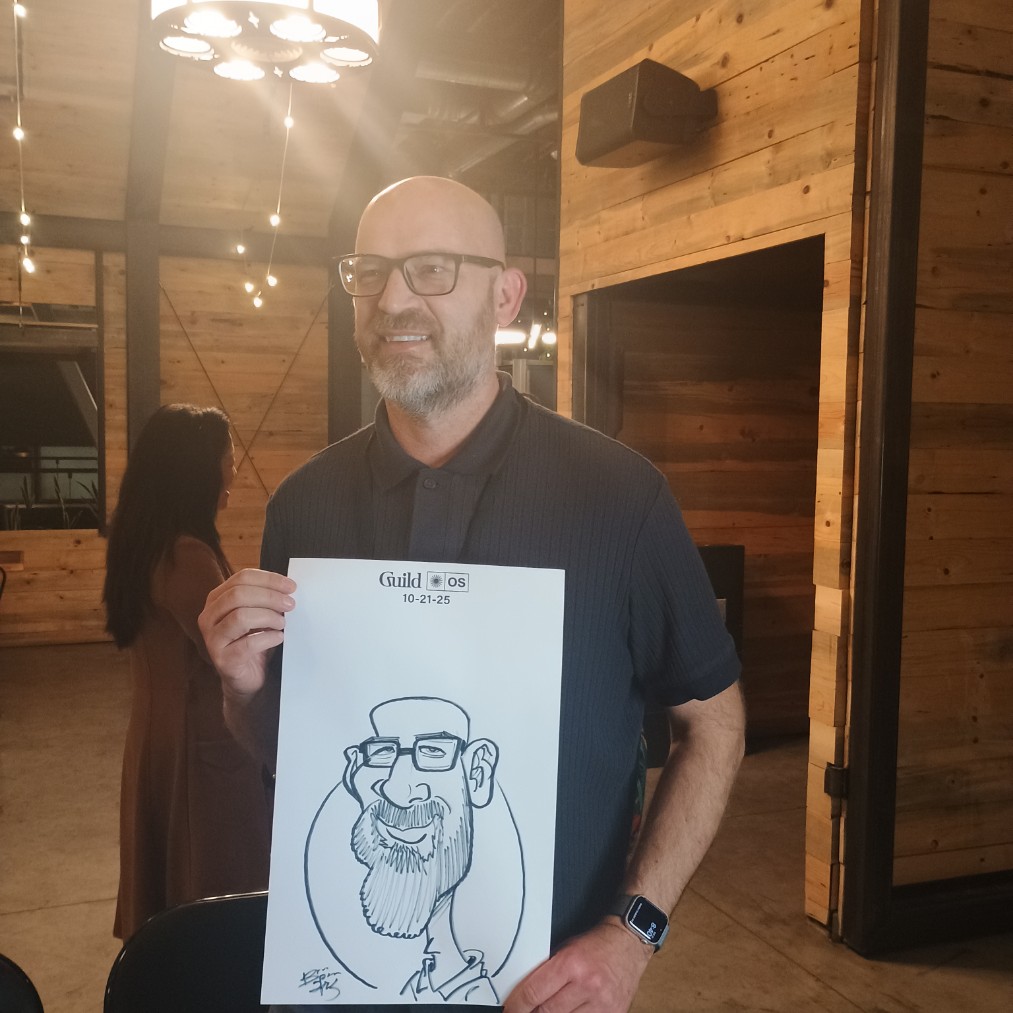 corporate event caricature artist