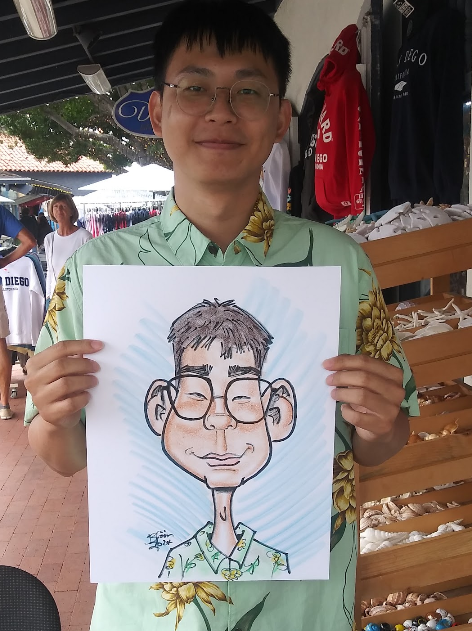 Live Caricature Drawing San Diego