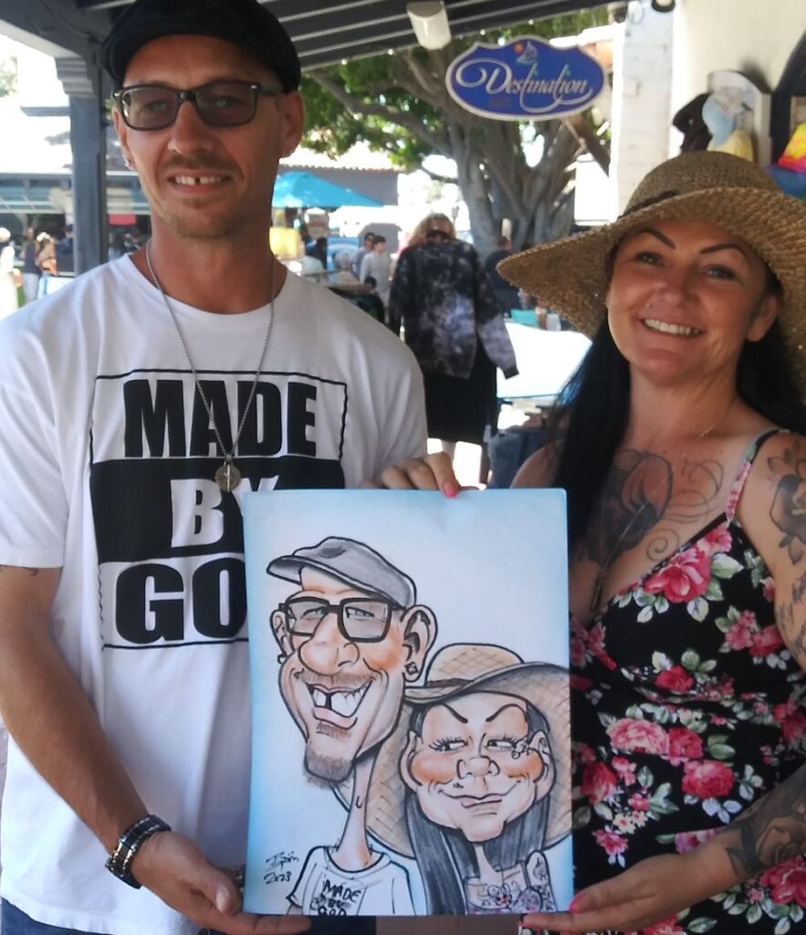 san diego caricature artist for hire